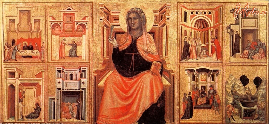 Картины - Алтарь св. Цецилии. До 1304