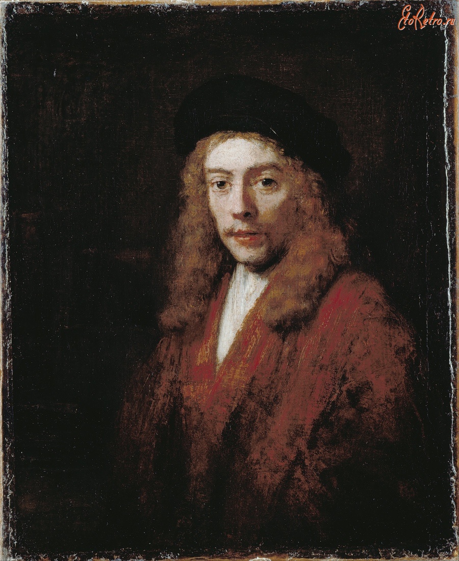 Картины - Рембрандт ван Рейн. Портрет молодого человека, 1663
