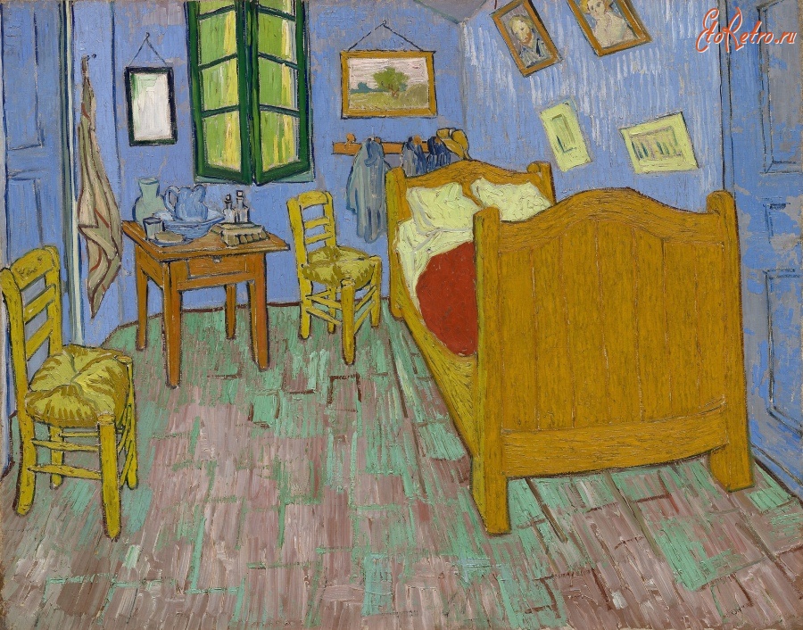 Картины - Спальня Ван Гога в Арле, 1889