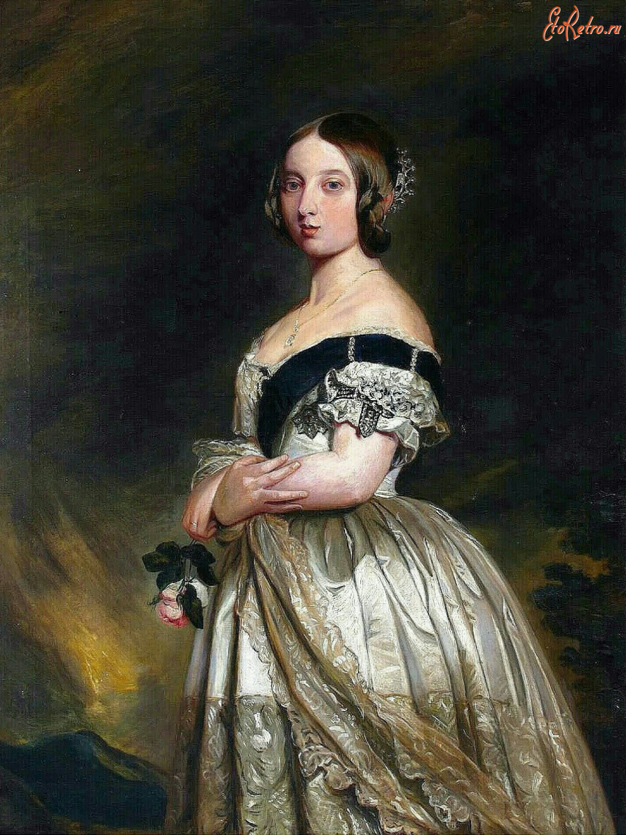 Картины - Б. Батлер. Портрет королевы Виктории