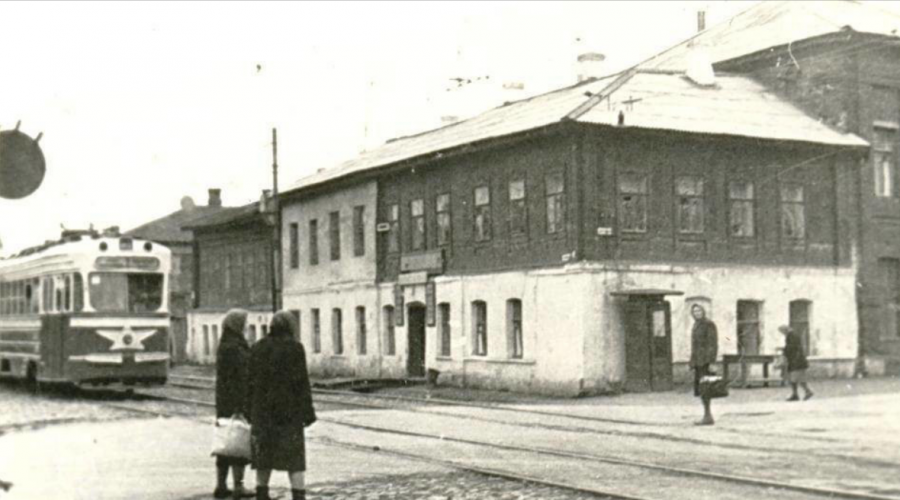 Тула - Тула, Тула, Тула - я, Тула - Родина моя! Угол улиц Лейтейзена и Красноармейской. 1962 год.
