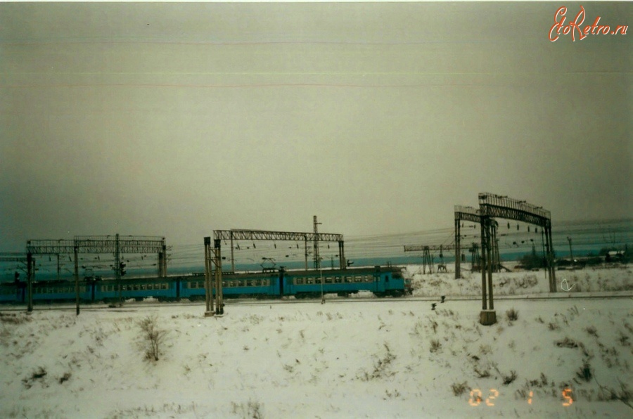 Тайтурка - ЭР9Т Станция Белая,ВСЖД,2002 год
