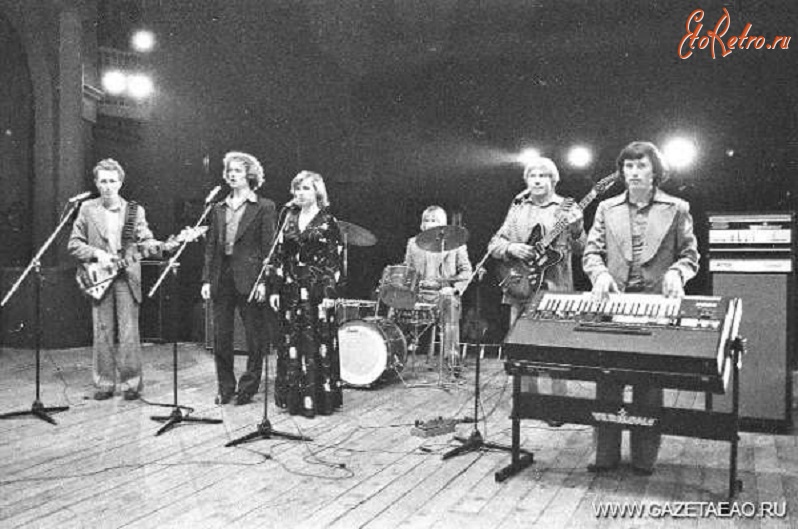 Биробиджан - Смотр вокально-инструментальных ансамблей.1978 год.