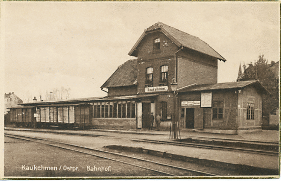Калининградская область - Kaukehmen. Bahnhof.