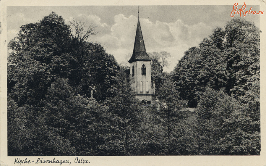 Калининградская область - Loewenhagen, Kirche.
