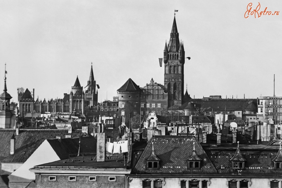 Калининград - Кёнигсберг в честь прихода Гитлера к власти. 1933 год.