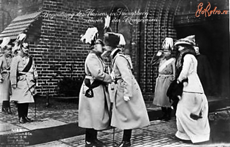 Калининград - Кайзер Вильгельм II поздравил наследного принца Вильгельма с помолвкой