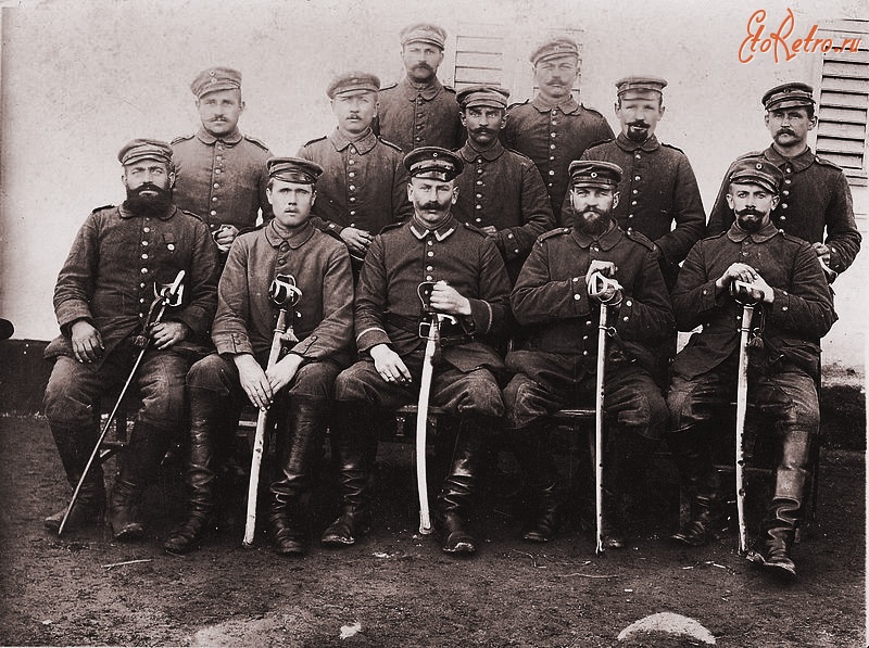 Калининград - Кёнигсбергские кавалеристы 1915 год.
