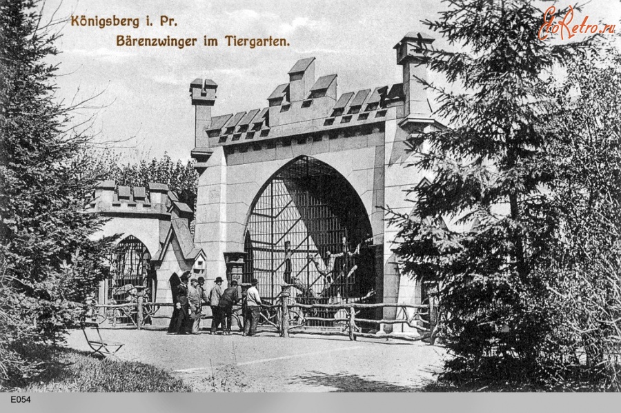 Калининград - Кёнигсбергский зоопарк. 1908 год. B?renzwinger