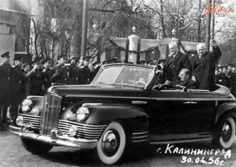 Калининград - Хрущёв в Калининграде. 30 апреля 1956 год