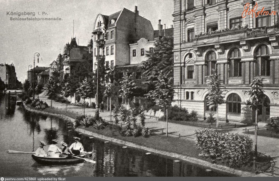 Калининград - Schlossteich-Promenade 1906—1910, Россия, Калининград