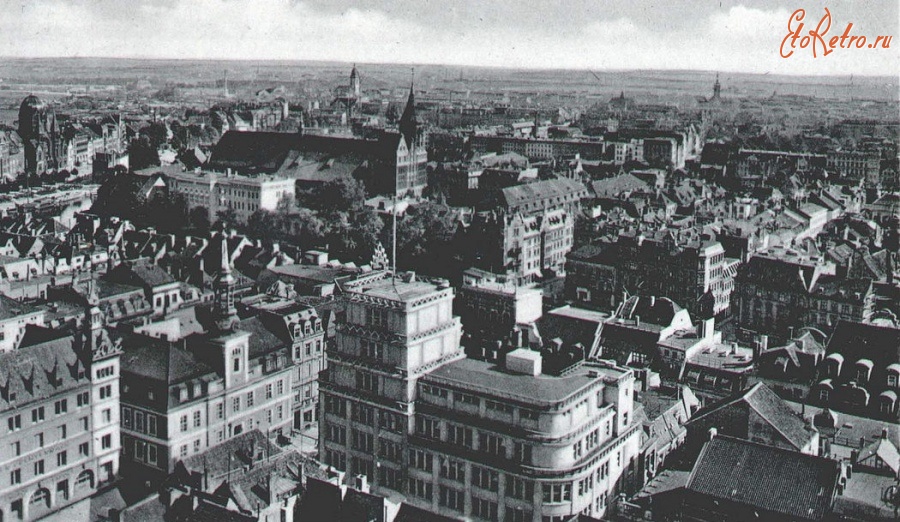 Калининград - Кёнигсберг. Вид с Замковой башни.