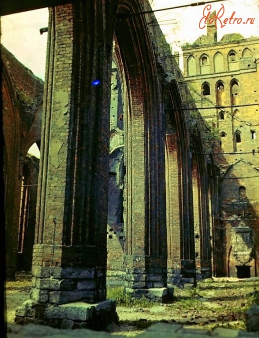 Калининград - Руины Кафедрального собора.