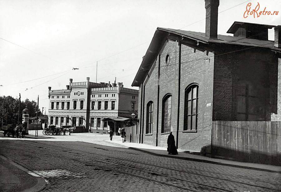 Калининград - Koenigsberg. Pillauer Bahnhof.