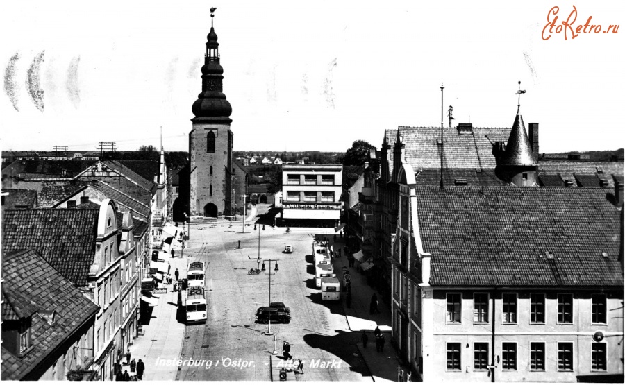 Черняховск - Alter Markt (Старый рынок)