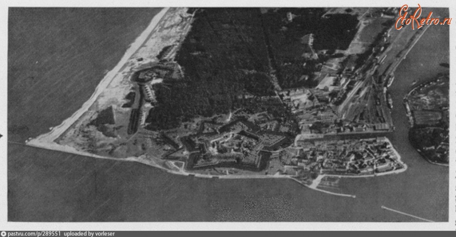 Балтийск - Панорама Пиллау. Цитадель и порт 1930—1933, Россия, Калининградская область, Балтийский район