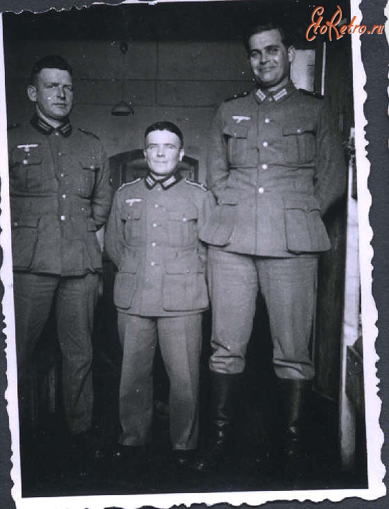 Балтийск - Pillau 1943 год, солдаты Вермахта