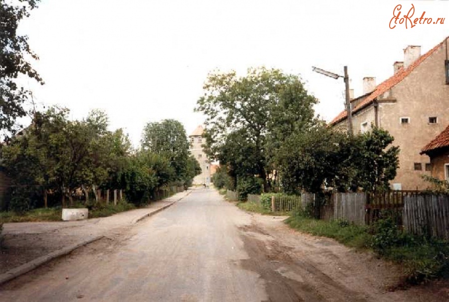 Гвардейск - Улица с водонапорной башней
