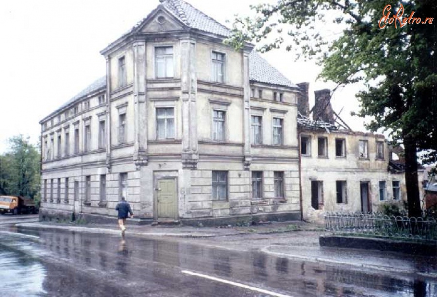Гвардейск - Schlossstrasse Ecke Bahnhofstrasse