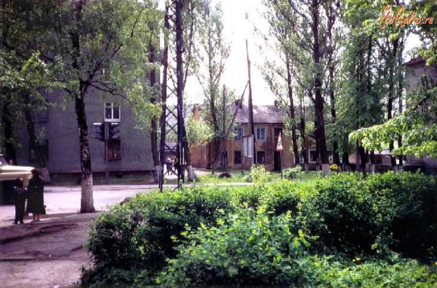 Гвардейск - An der Kreuzung Koenigsberger Strasse