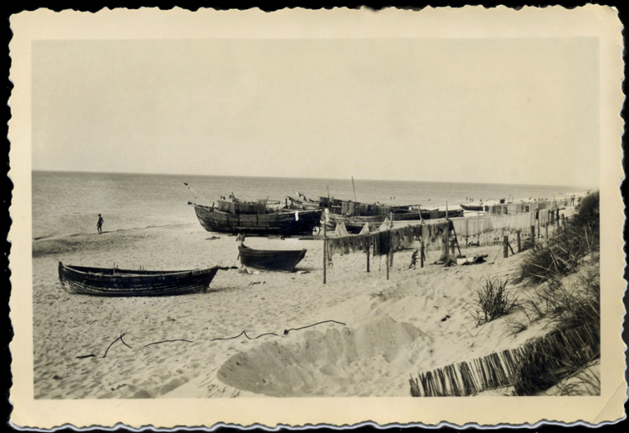 Зеленоградск - Пляж в районе Кранца - Зеленоградска. 1930 гг.