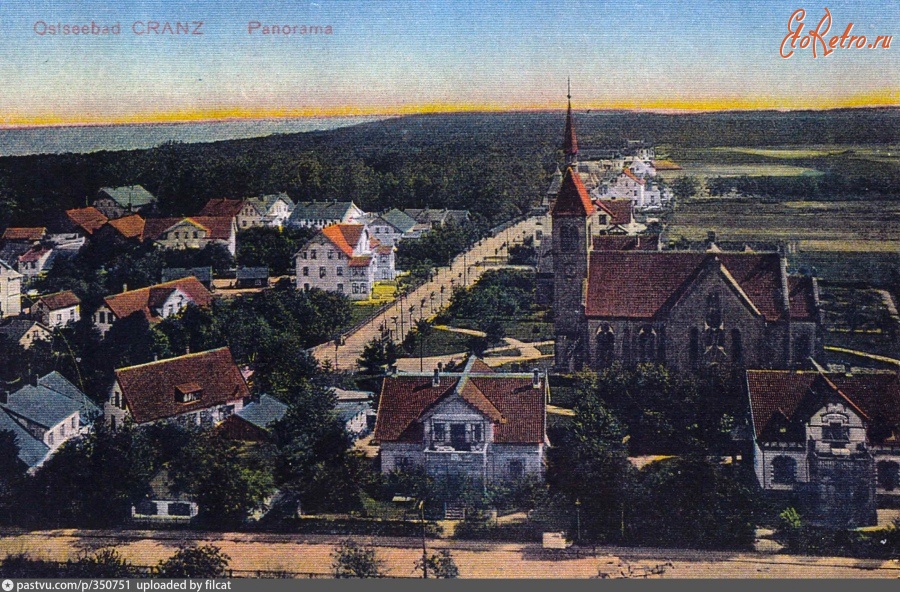 Зеленоградск - Cranz. Panorama 1900—1914, Россия, Калининградская область,