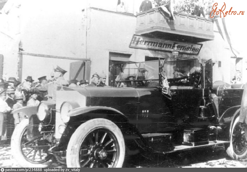 Правдинск - Der Wagen des Kaisers. Allenburg 1900—1914, Россия, Калининградская область, Правдинск