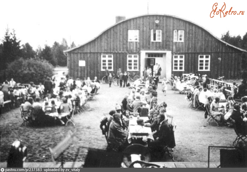 Правдинск - Где это? Schuetzenhaus mit dem Festplatz. Allenburg 1900—1945,