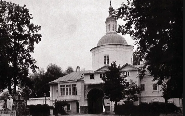 Калуга - Калуга  - Российский город.  Свято - Лаврентьев монастырь.  1910 год.