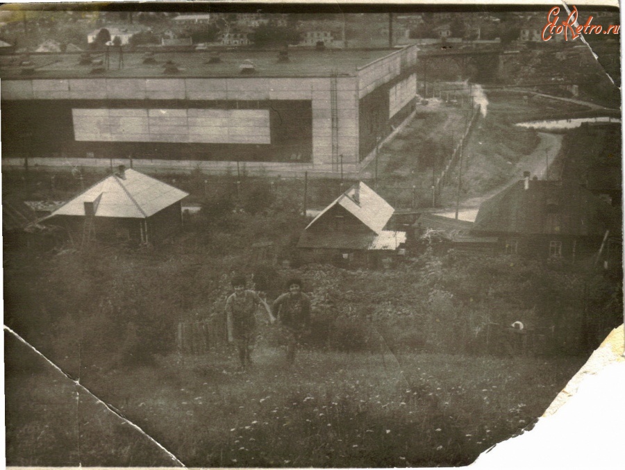 Гурьевск - Вид на ЦМИ ГМЗ с горы фабричной (ул. Гагарина ) 1970г.