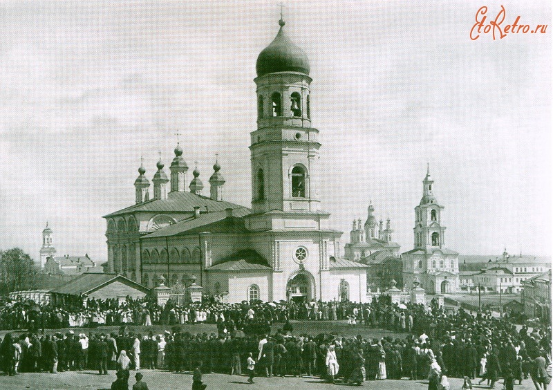 Киров - Воскресенский собор (сейчас на его месте - Центральная гостиница)