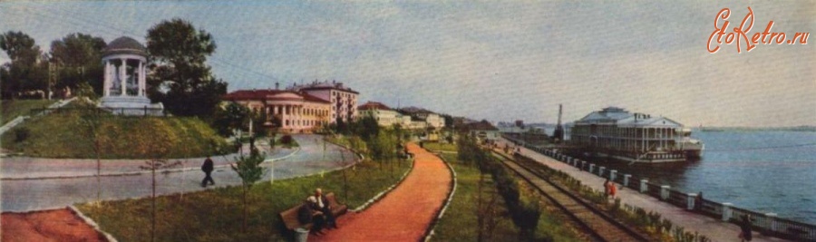 Кострома - Кострома Набережная Волги 1965 г
