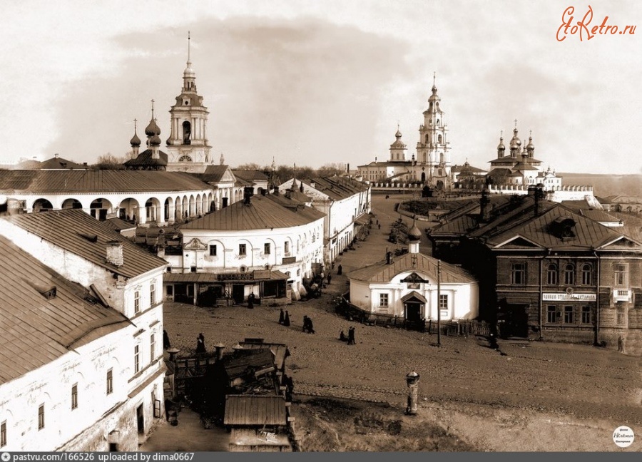 Кострома - Молочная гора с видом на кремль