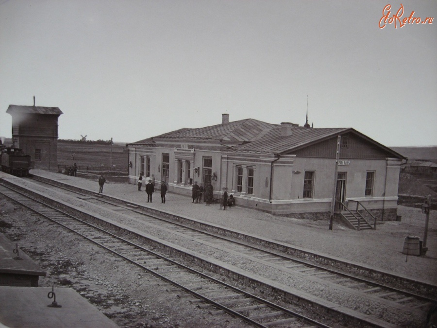 Армавир - Вокзал на станции Армавир. 1885 год