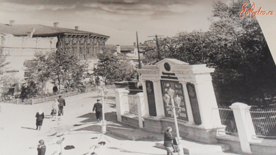 Ачинск - 1956 г. центр Ачинска