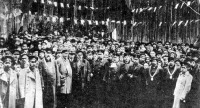 Шадринск - Церемония открытия железной дороги в Шадринске. 1913 год.