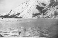 Магаданская область - Колымские пейзажи. Замерзшая река. 1933-1934