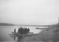Магаданская область - Переправа через реку Колыму. 1934