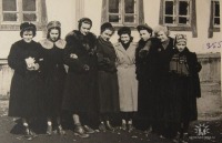 Усть-Омчуг - Тенькинская средняя школа. 1955