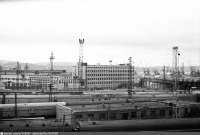 Мурманск - Панорама порта от железнодорожного вокзала 1975, Россия, Мурманская область, Мурманск