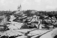 Серпухов - Наш славный город Серпухов.  Вид на город зимой.1960 год.