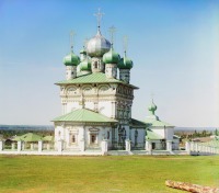 Ныроб - Старый храм во имя Св. Николая Чудотворца.