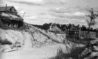 Псковская область - Пушкинские Горы после оккупации. 1944 год