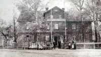 Саратовская область - Школа в меннонитской колонии Кёппенталь1900-е годы.