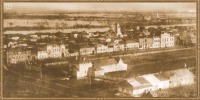 Пугачев - Центр г.Николаевска во время наводнения 1917г.