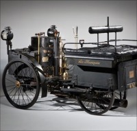 Ретро автомобили - Самый старый действующий автомобиль в мире - De Dion Bouton Et Trepardoux Dos-A-Dos Steam Runabout, 1884 года выпуска -