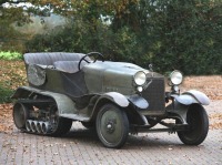 Ретро автомобили - Полугусеничная версия Alfa Romeo RM,1924г.