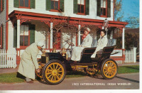 Ретро автомобили - Автомобиль Интернационал с высокими колёсами 1905