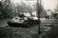 Полтава - Подбитый Т-34