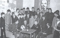 Житомир - Встреча воспитанников футбольной СДЮШОР  с ветеранами житомирского футбола.